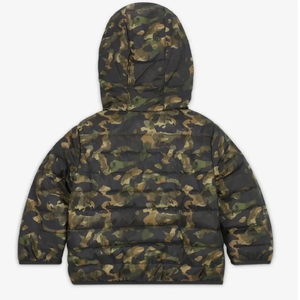 NWT Nike Toddler Puffer Jacket in Camo Print